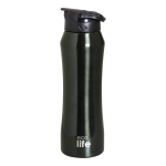 Black Thermos 550ml | Με Eσωτερικό Καλαμάκι