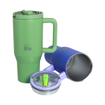 Blue Purple 900ml (2Handles Lid)