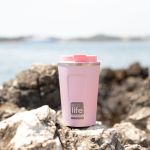 Rose Pink Coffee Thermos 370ml