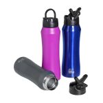 Grey Thermos 550ml | Εσωτερικό Καλαμάκι