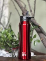 Red Thermos 550ml | Eσωτερικό Καλαμάκι