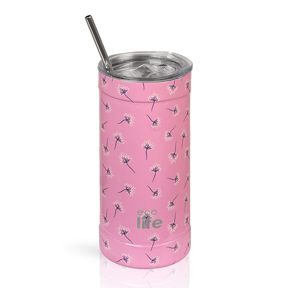 Pink Dandelion Coffee Thermos 500ml