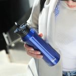 Blue Thermos 550ml | Eσωτερικό Καλαμάκι