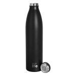 Slim Black Thermos 1lt